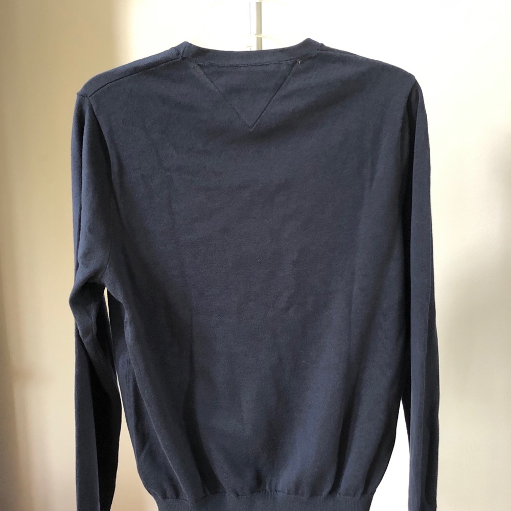 NWT TOMMY HILFIGER MENS LIGHTWEIGHT LOGO SWEATER - Picture 5 of 10